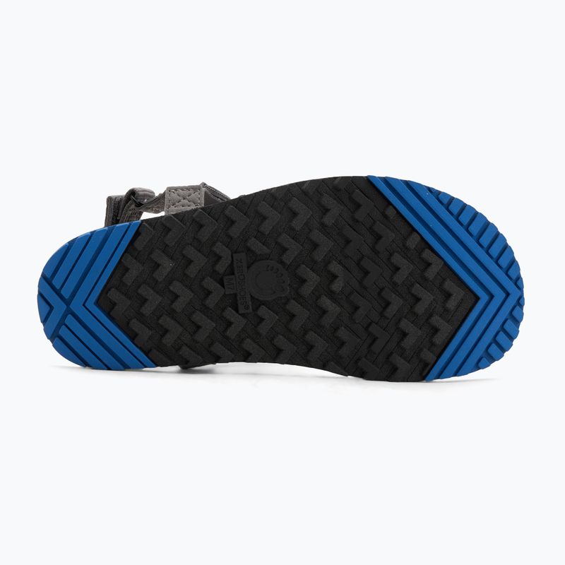 Herren Barfußsandalen Xero Schuhe H-Trail stahlgrau/blau/lolite 4