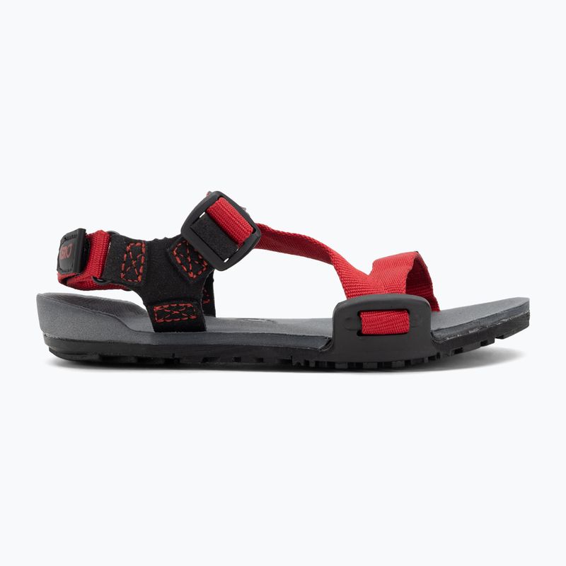 Barefoot Kinderschuhe Xero Z-Trail anthrazit/roter Pfeffer Sandalen 2