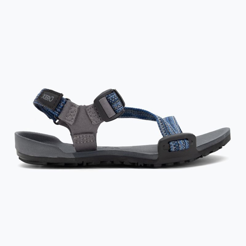 Barefoot Kinderschuhe Xero Z-Trail Sandalen anthrazit/multi/blau 2