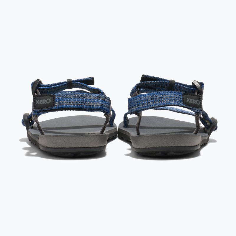 Barefoot Kinderschuhe Xero Z-Trail Sandalen anthrazit/multi/blau 4