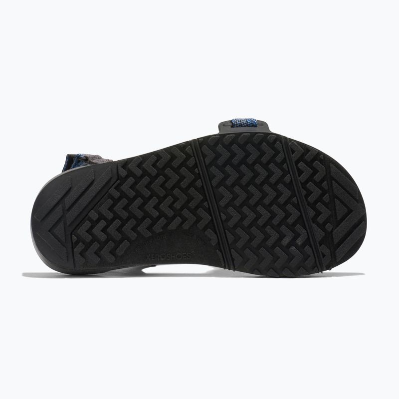 Barefoot Kinderschuhe Xero Z-Trail Sandalen anthrazit/multi/blau 6