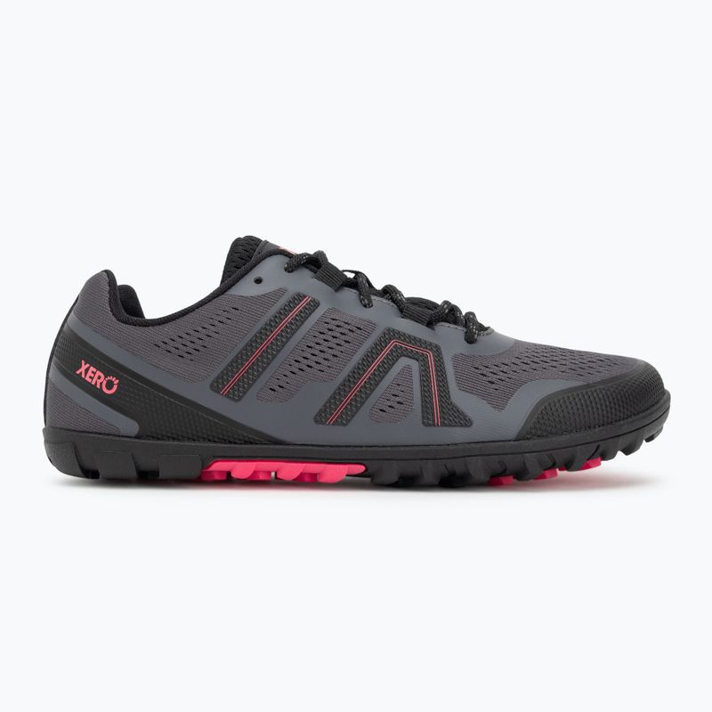 Damen Barfußschuhe Xero Schuhe Mesa Trail II Asphalt / Himbeere 2
