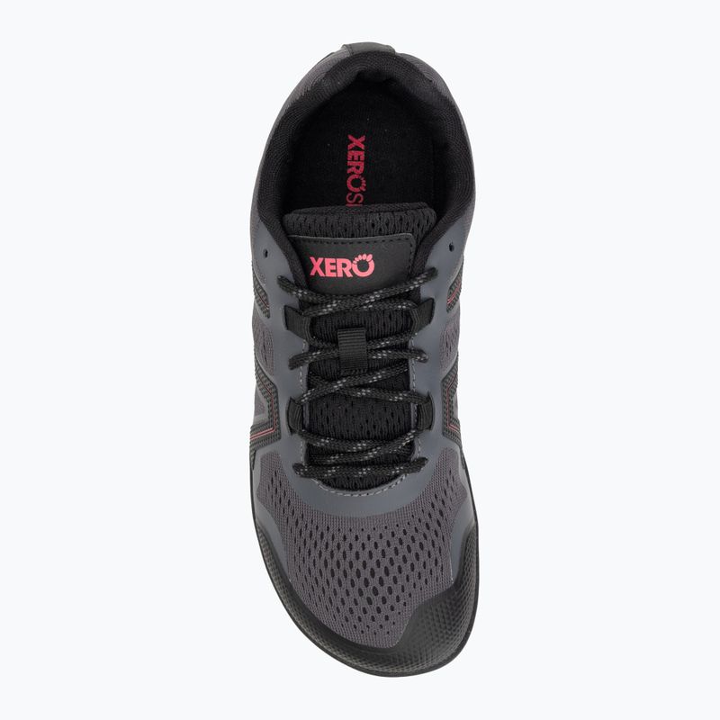 Damen Barfußschuhe Xero Schuhe Mesa Trail II Asphalt / Himbeere 5