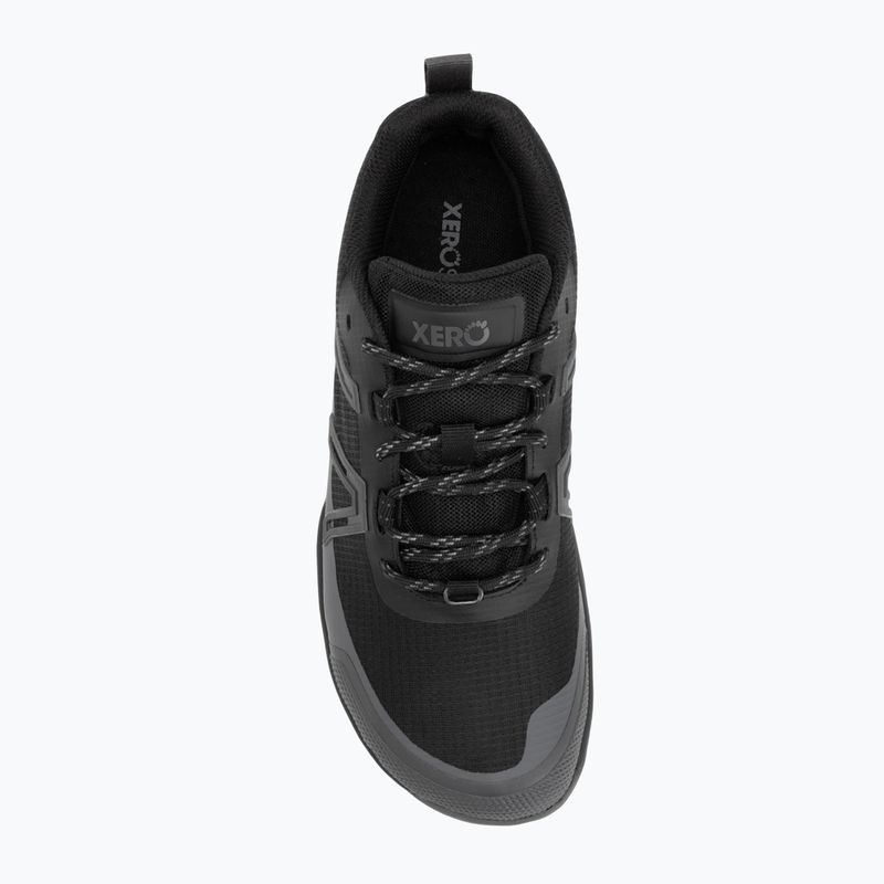 Berefoot Damen Xero Schuhe Scrambler Trail Low WP schwarz/asphalt 5