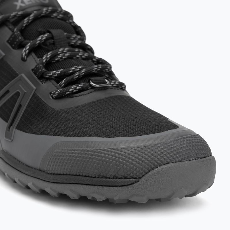 Berefoot Damen Xero Schuhe Scrambler Trail Low WP schwarz/asphalt 7
