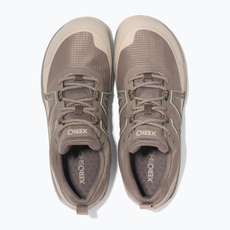 Barfußschuhe Xero Damen Scrambler Trail Low WP morel / pure / cashmere 12