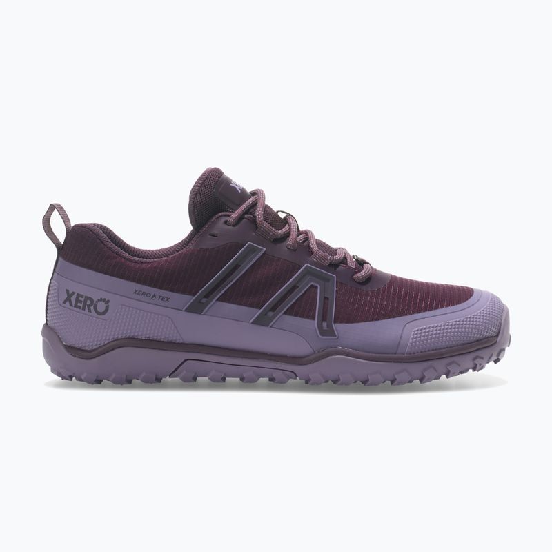 Damen Barfußschuhe Xero Shoes Scrambler Trail Low WP Plum perfect/sage purple 8