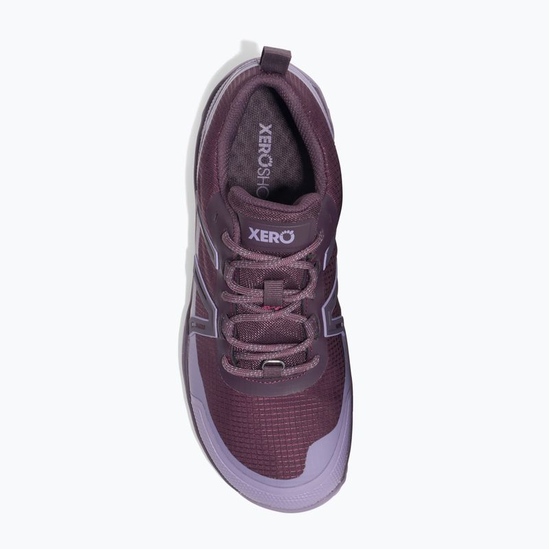 Damen Barfußschuhe Xero Shoes Scrambler Trail Low WP Plum perfect/sage purple 12