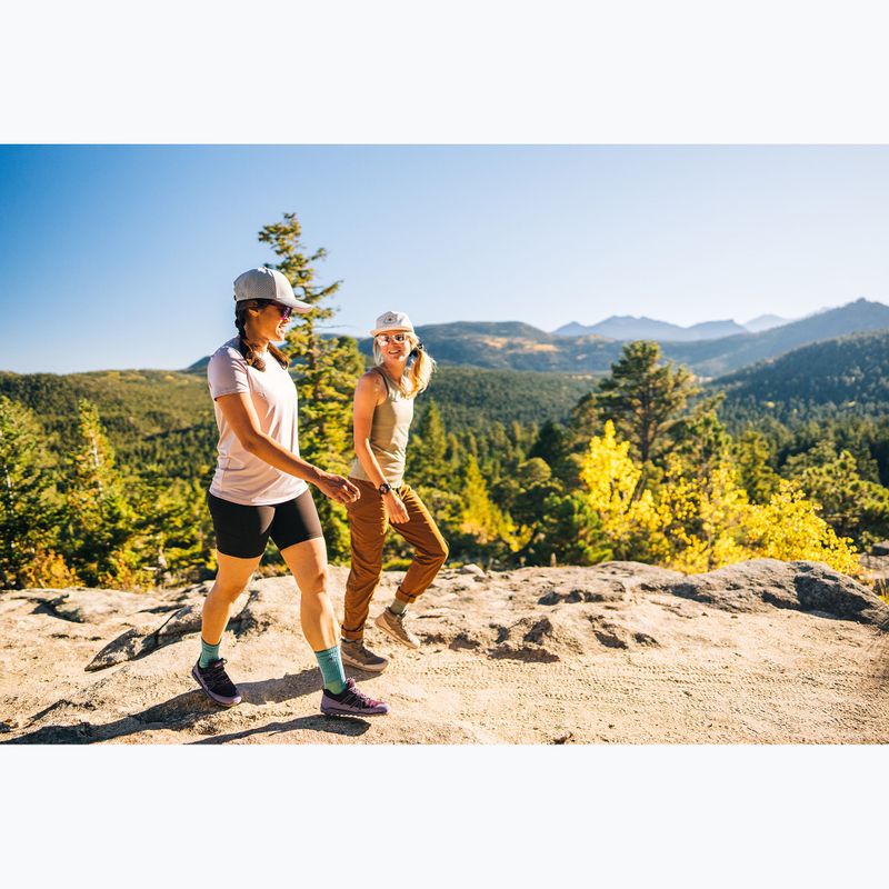 Damen Barfußschuhe Xero Shoes Scrambler Trail Low WP Plum perfect/sage purple 18