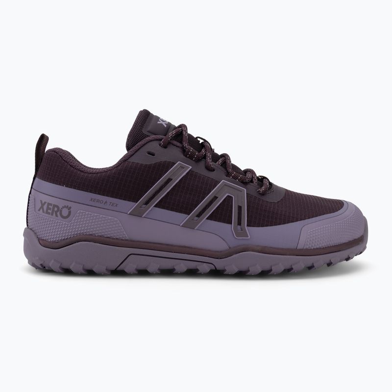 Damen Barfußschuhe Xero Shoes Scrambler Trail Low WP Plum perfect/sage purple 2