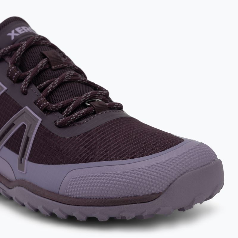 Damen Barfußschuhe Xero Shoes Scrambler Trail Low WP Plum perfect/sage purple 7