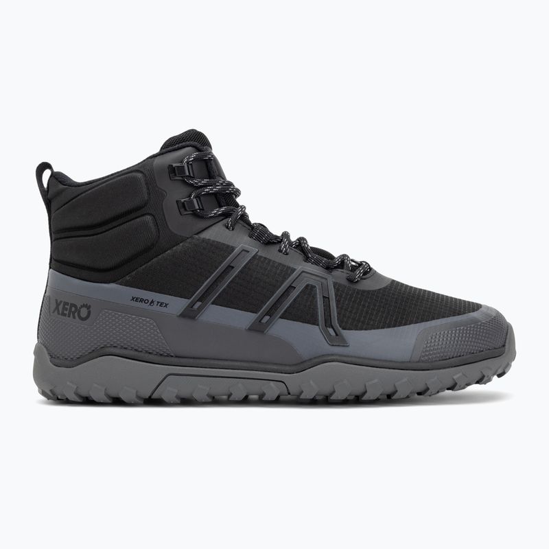 Barfußschuhe Herren Xero Shoes Scrambler Trail Mid WP schwarz/Asphalt 2