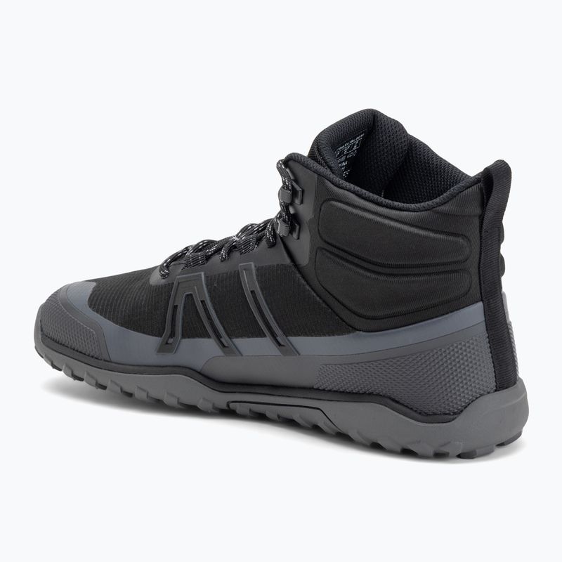Barfußschuhe Herren Xero Shoes Scrambler Trail Mid WP schwarz/Asphalt 3