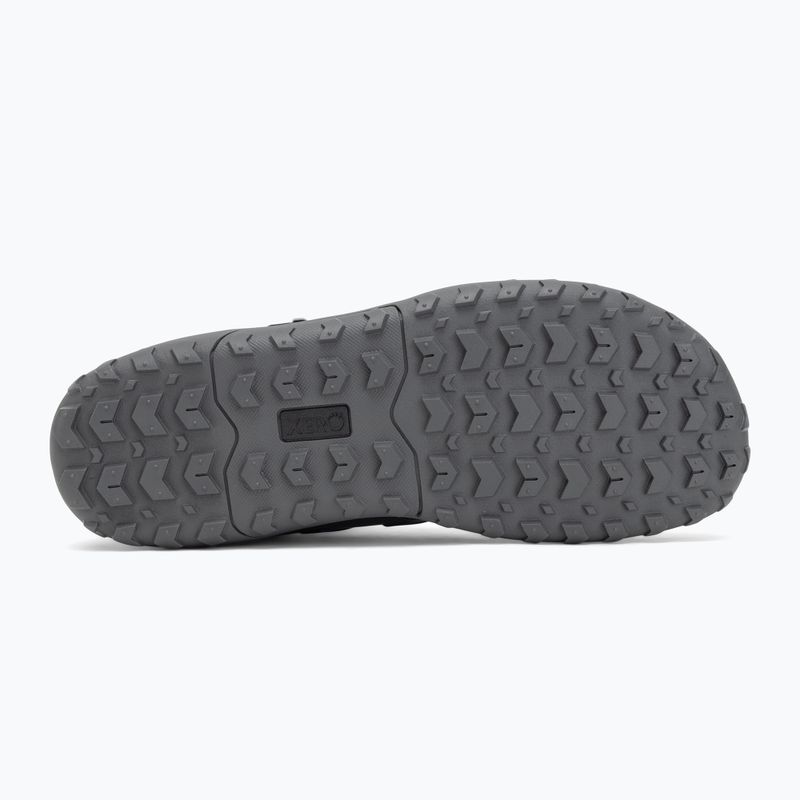 Barfußschuhe Herren Xero Shoes Scrambler Trail Mid WP schwarz/Asphalt 4