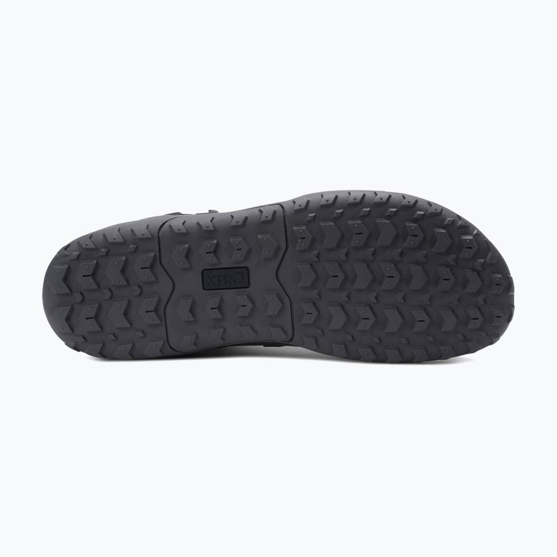 Barfußschuhe Herren Xero Shoes Scrambler Trail Mid WP schwarz/Asphalt 13
