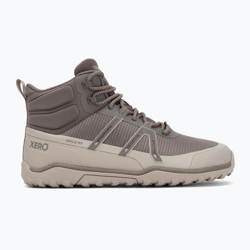 Barfußschuhe Herren Xero Shoes Scrambler Trail Mid WP morel/pure/cashmere 2