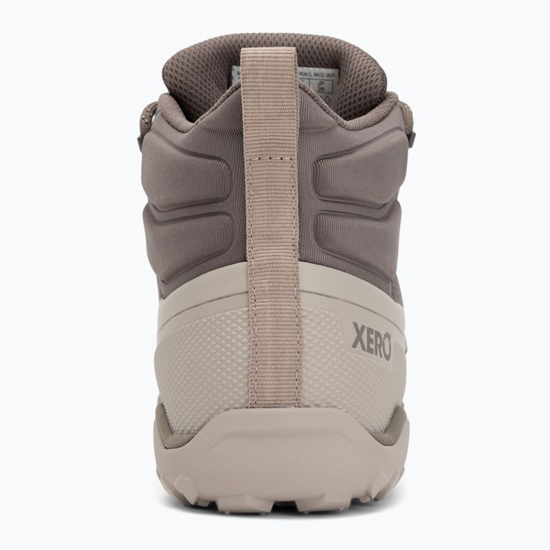 Barfußschuhe Herren Xero Shoes Scrambler Trail Mid WP morel/pure/cashmere 6