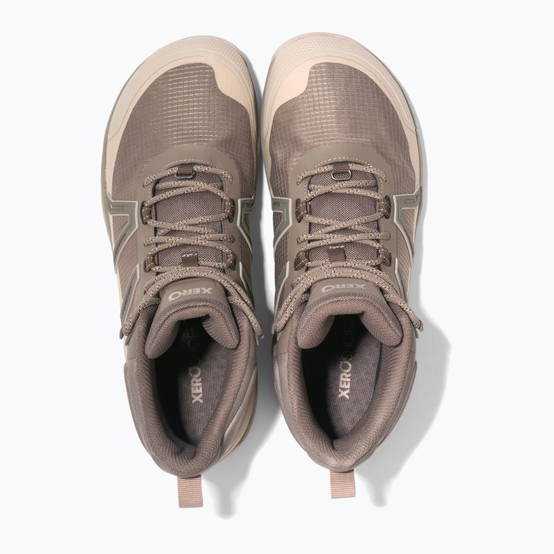 Berefoot Men's Xero Schuhe Scrambler Trail Mid WP morel/pure/cashmere Stiefel 12