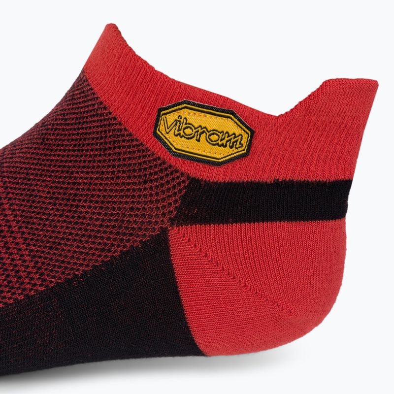 Vibram Fivefingers Athletic No-Show Socken 2 Paar Farbe S21N35PS 4