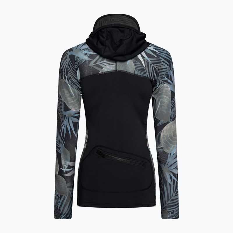 Dakine Frauen schwimmen Shirt Hd Snug Fit Rashguard Hoodie schwarz/grau DKA333W0002 5