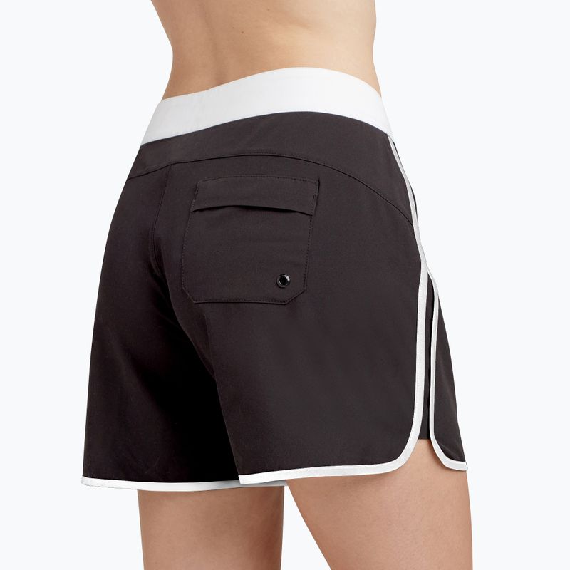 Dakine Roots 5" Frauen schwimmen Shorts schwarz und weiß DKA156W0004 7