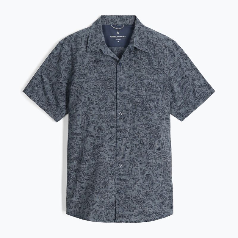 Hemd Herren Royal Robbins Amp Lite II deep blue river pt