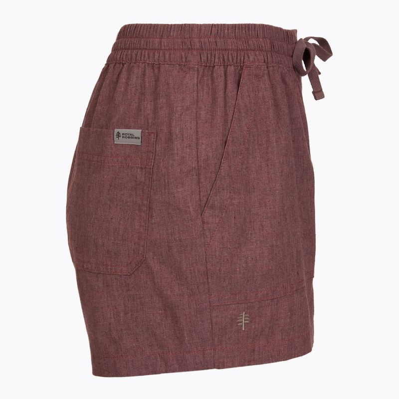 Damen Shorts Royal Robbins Hempline wild rhubarb 3