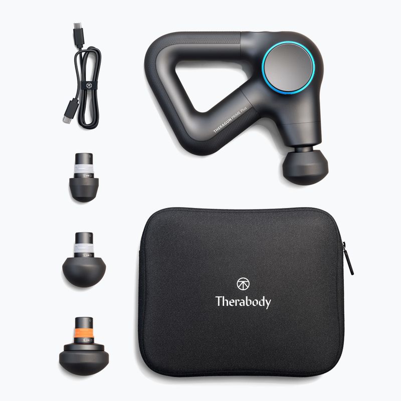 Therabody Theragun Prime Plus schwarz/blaues Massagegerät 5