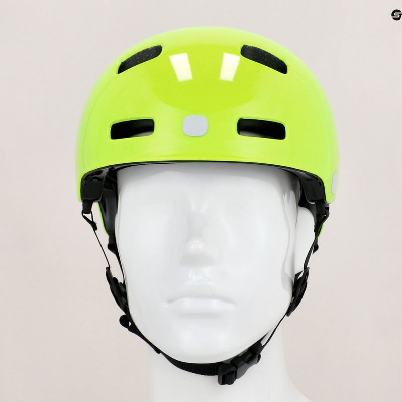 Fahrradhelm für Kinder POC POCito Crane MIPS fluorescent yellow/green 9