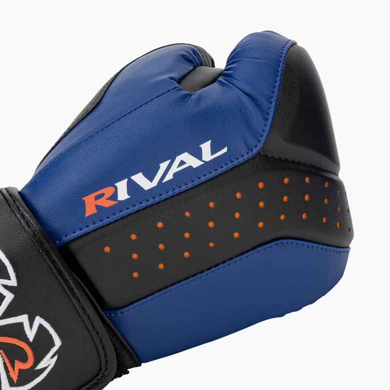 Rival RB10 Intelli-Shock Bag Boxhandschuhe schwarz/blau 5