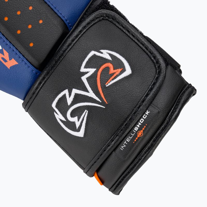 Rival RB10 Intelli-Shock Bag Boxhandschuhe schwarz/blau 6