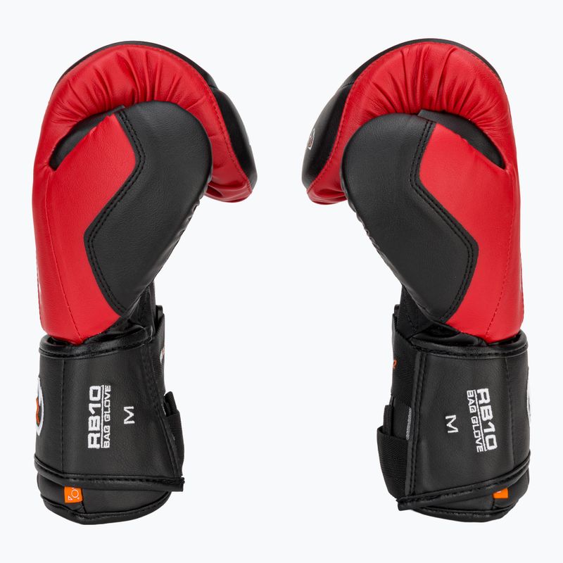 Rival RB10 Intelli-Shock Bag Boxhandschuhe schwarz/rot 4