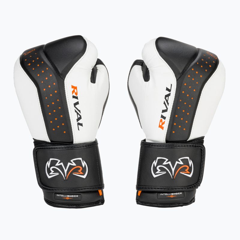 Rival RB10 Intelli-Shock Bag schwarz/weiss Boxhandschuhe 2