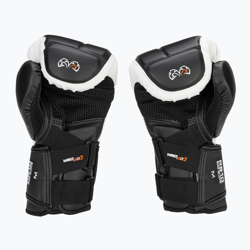 Rival RB10 Intelli-Shock Bag schwarz/weiss Boxhandschuhe 3