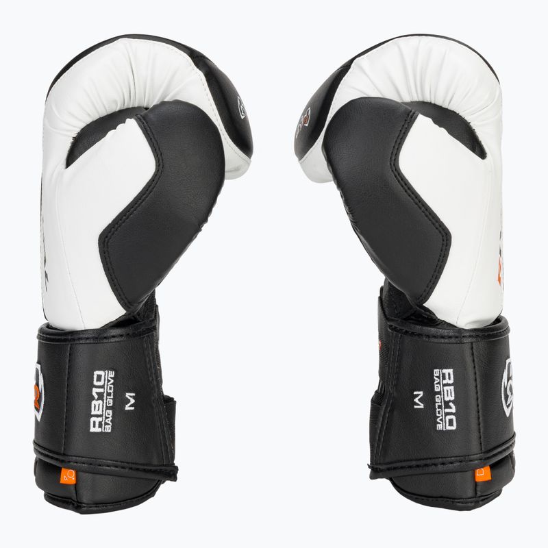 Rival RB10 Intelli-Shock Bag schwarz/weiss Boxhandschuhe 4