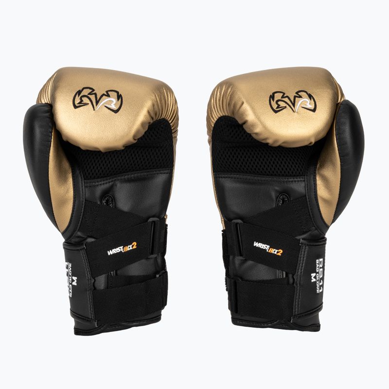 Boxhandschuhe Rival RB11 gold 3