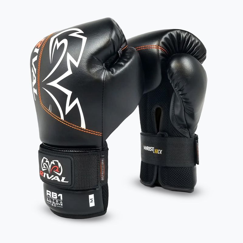 Rival RB1 Ultra Bag 2.0 Boxhandschuhe schwarz 2