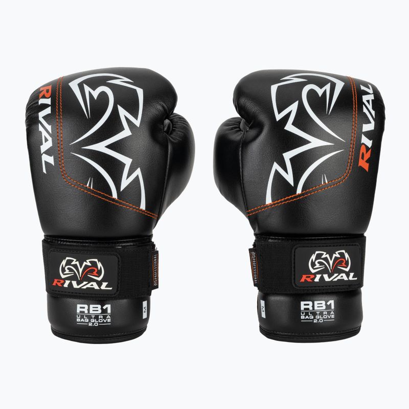 Rival RB1 Ultra Bag 2.0 Boxhandschuhe schwarz 2