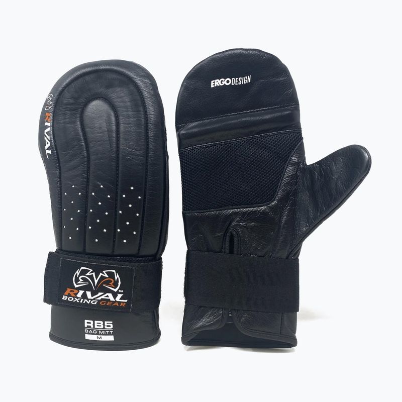 Rival RB5 Bag Mitts Boxhandschuhe schwarz