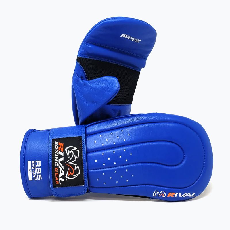 Rival RB5 Bag Mitts Boxhandschuhe blau 2
