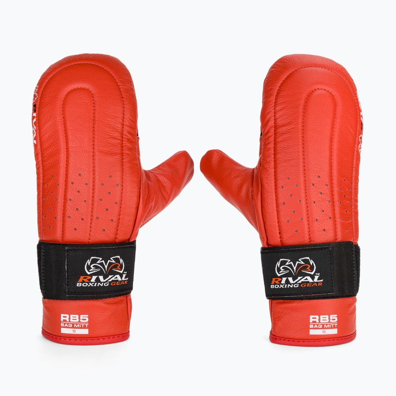 Rival RB5 Bag Mitts Boxhandschuhe rot 2