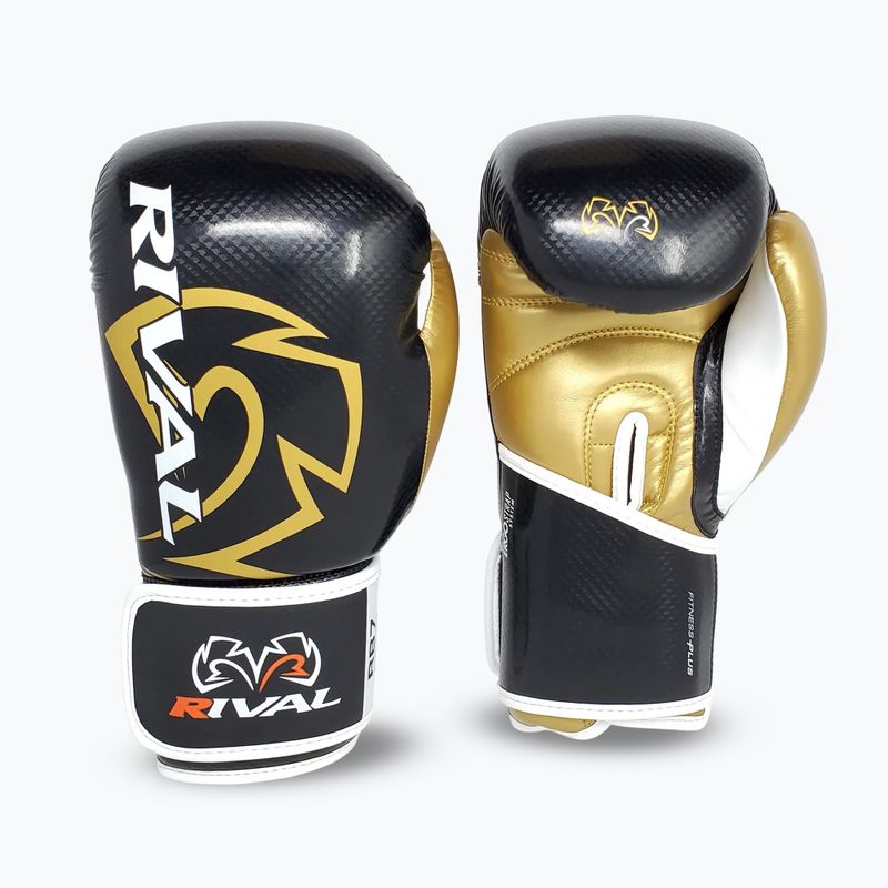 Rival RB7 Fitness Plus Tasche schwarz/gold Boxhandschuhe