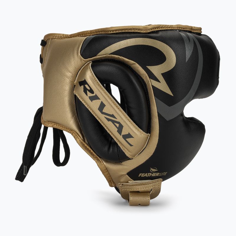 Rival RHG100 Professional Boxhelm Kopfbedeckung schwarz/gold 2