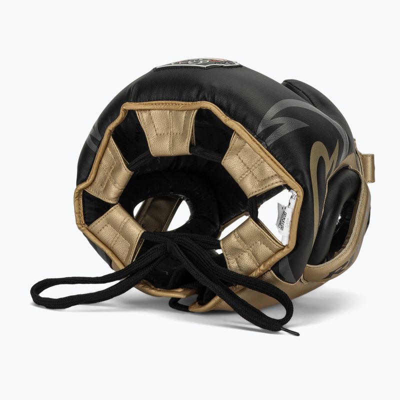 Rival RHG100 Professional Boxhelm Kopfbedeckung schwarz/gold 6