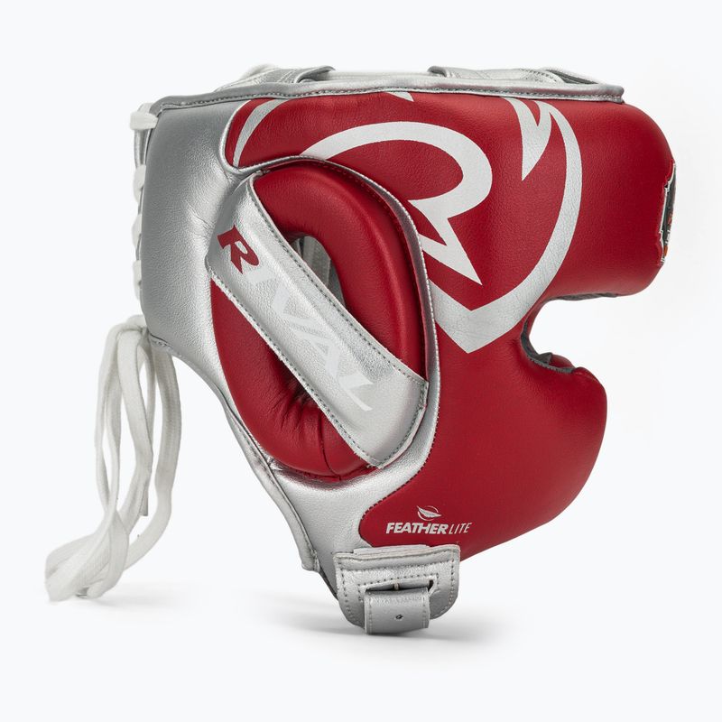 Boxhelm Rival RHG100 Professional Headgear red/silver 2