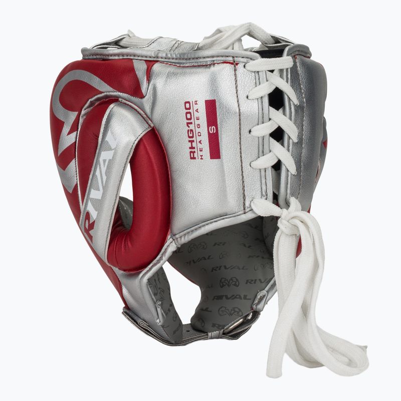 Box-Kopfschutz Rival RHG100 Professional Headgear red/silver/grey 3