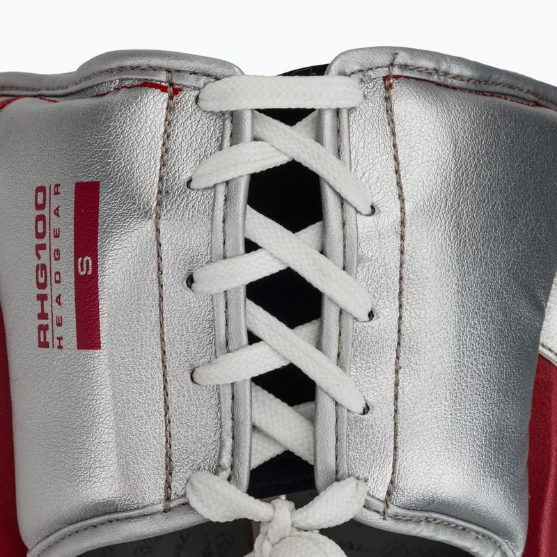 Box-Kopfschutz Rival RHG100 Professional Headgear red/silver/grey 5