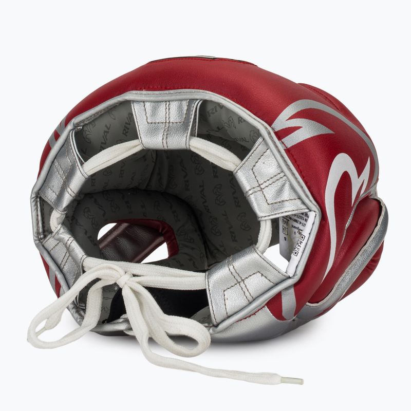 Box-Kopfschutz Rival RHG100 Professional Headgear red/silver/grey 6