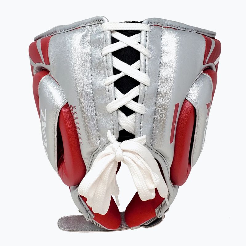 Box-Kopfschutz Rival RHG100 Professional Headgear red/silver/grey 3