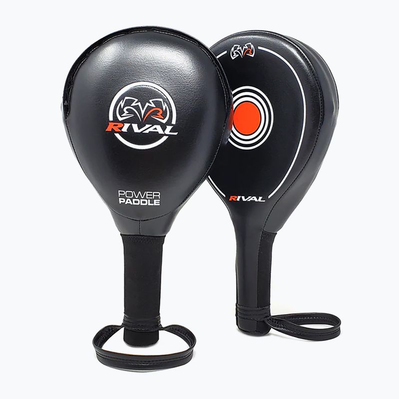 Rival Power Training Paddles Microfibre Grip 2 Stück schwarz.